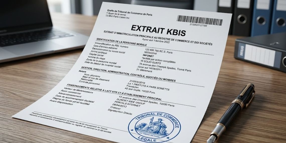 Extrait Kbis