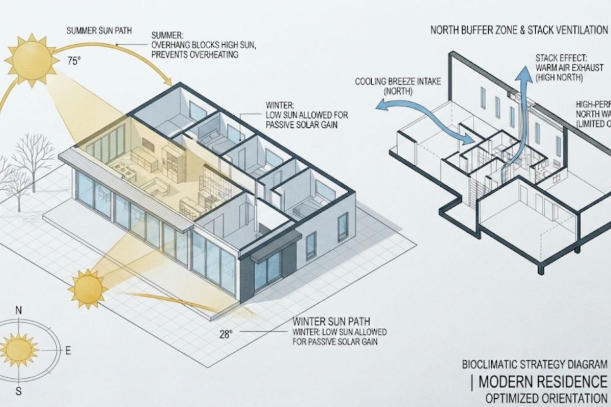 Faire plan maison style architectural