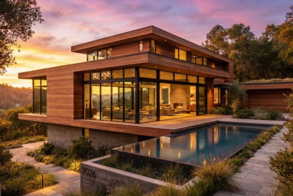 Faire plan maison style architectural